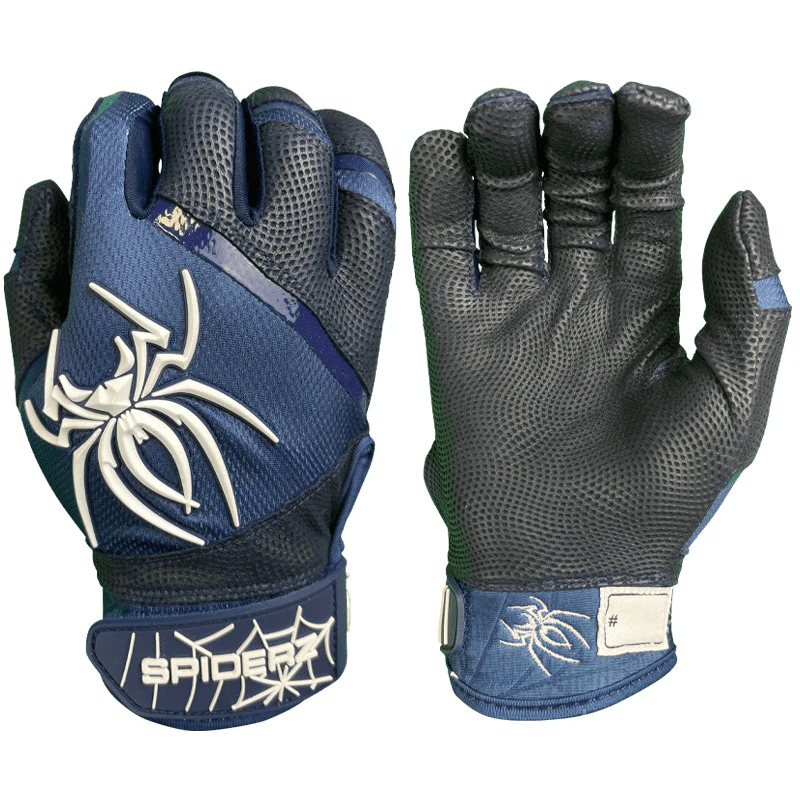 Spiderz PRO Batting Gloves - Navy/White
