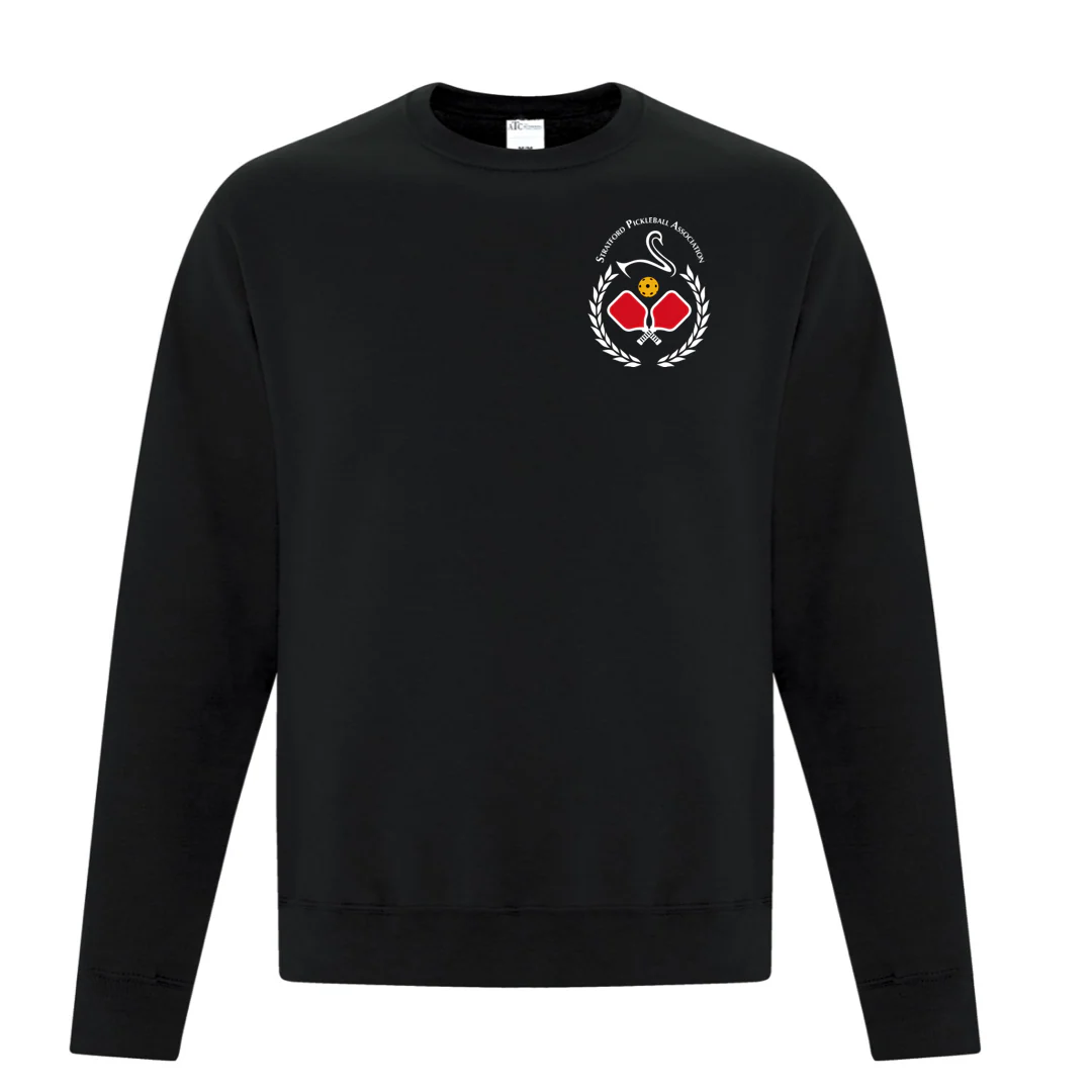 Stratford Pickleball Association - Crew Neck Sweater Left Chest Logo - 2400-LEFT CHEST - Image 2