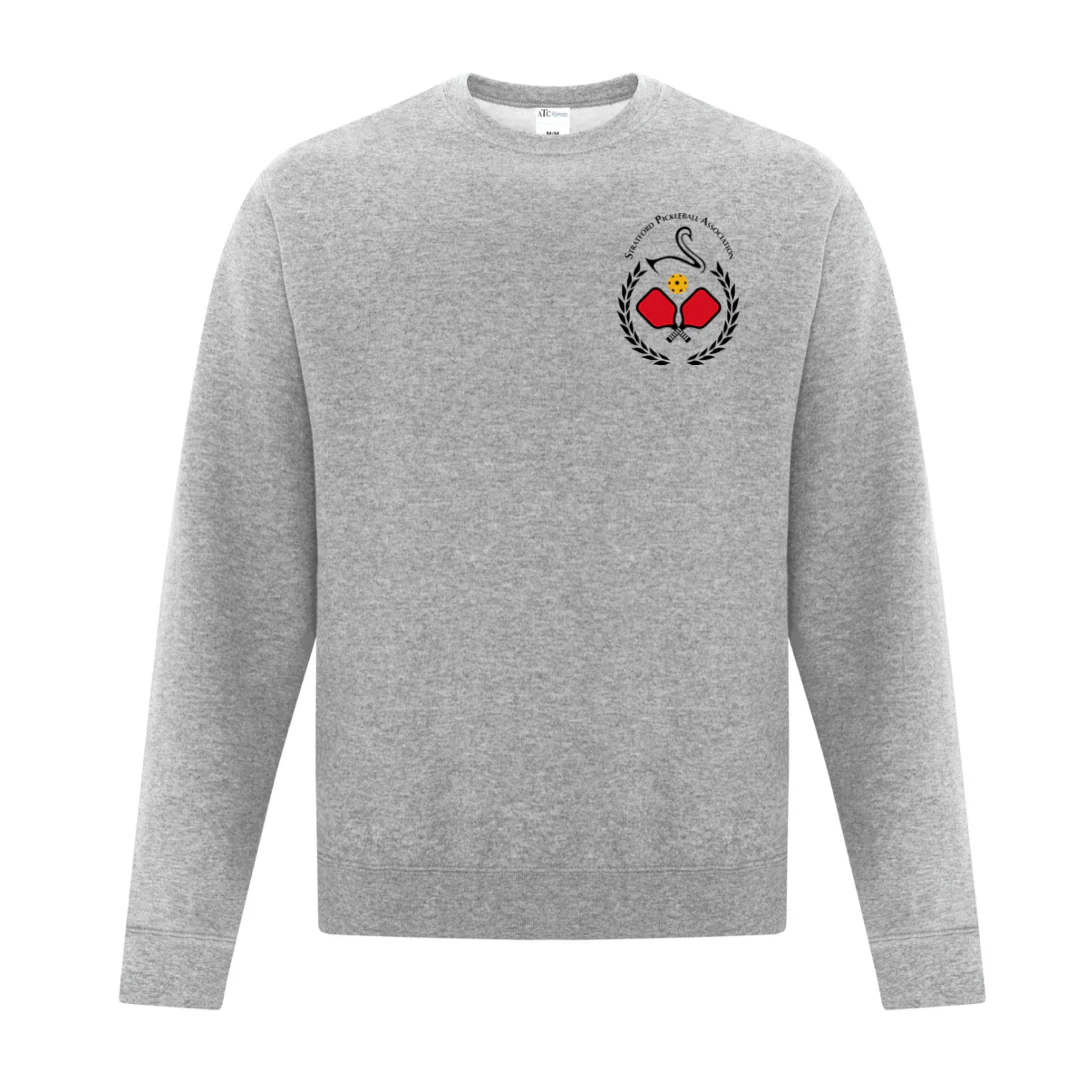 Stratford Pickleball Association - Crew Neck Sweater Left Chest Logo - 2400-LEFT CHEST - Image 4