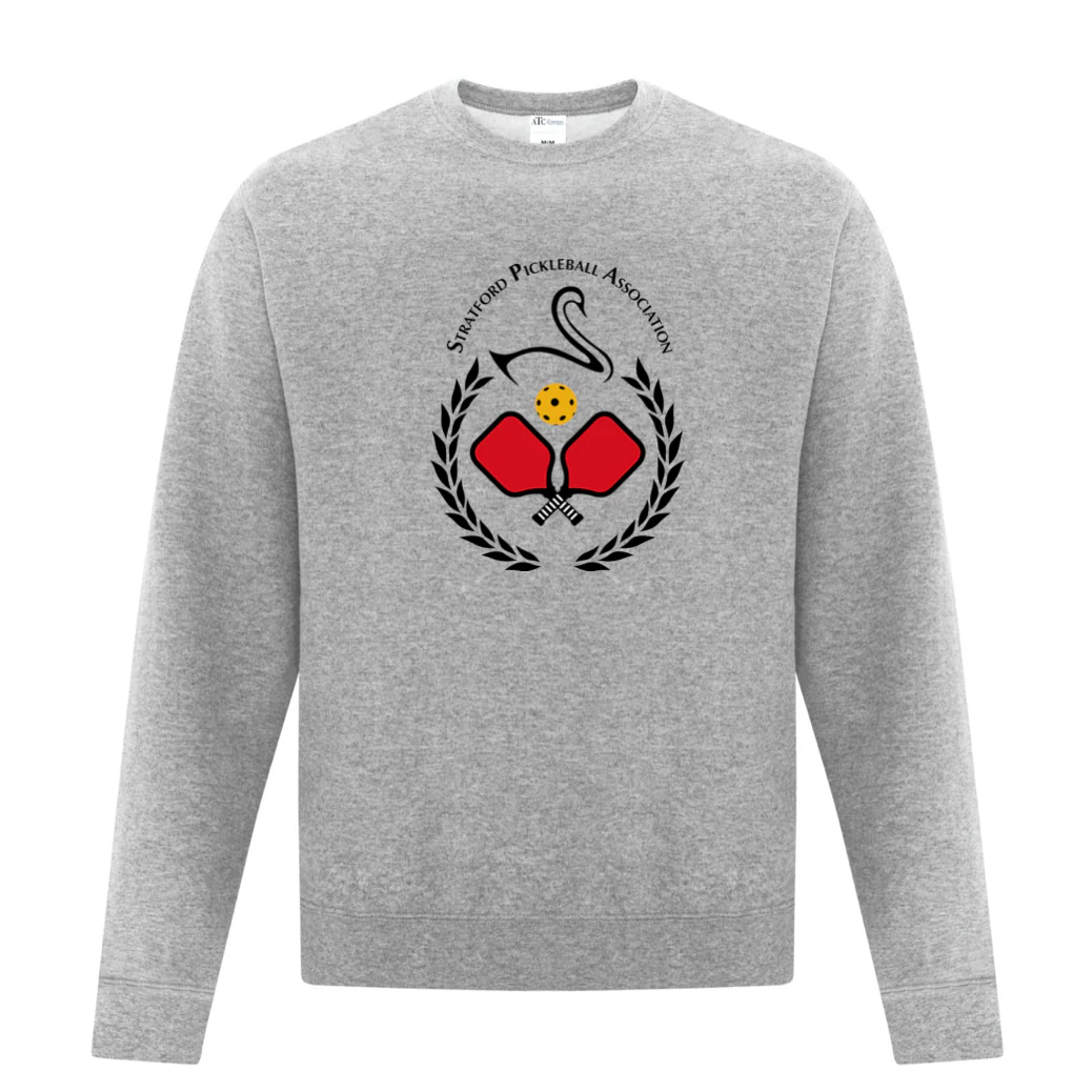 Stratford Pickleball Association - Crew Neck Sweater Full Chest Logo - 2400-Full Chest - Image 4