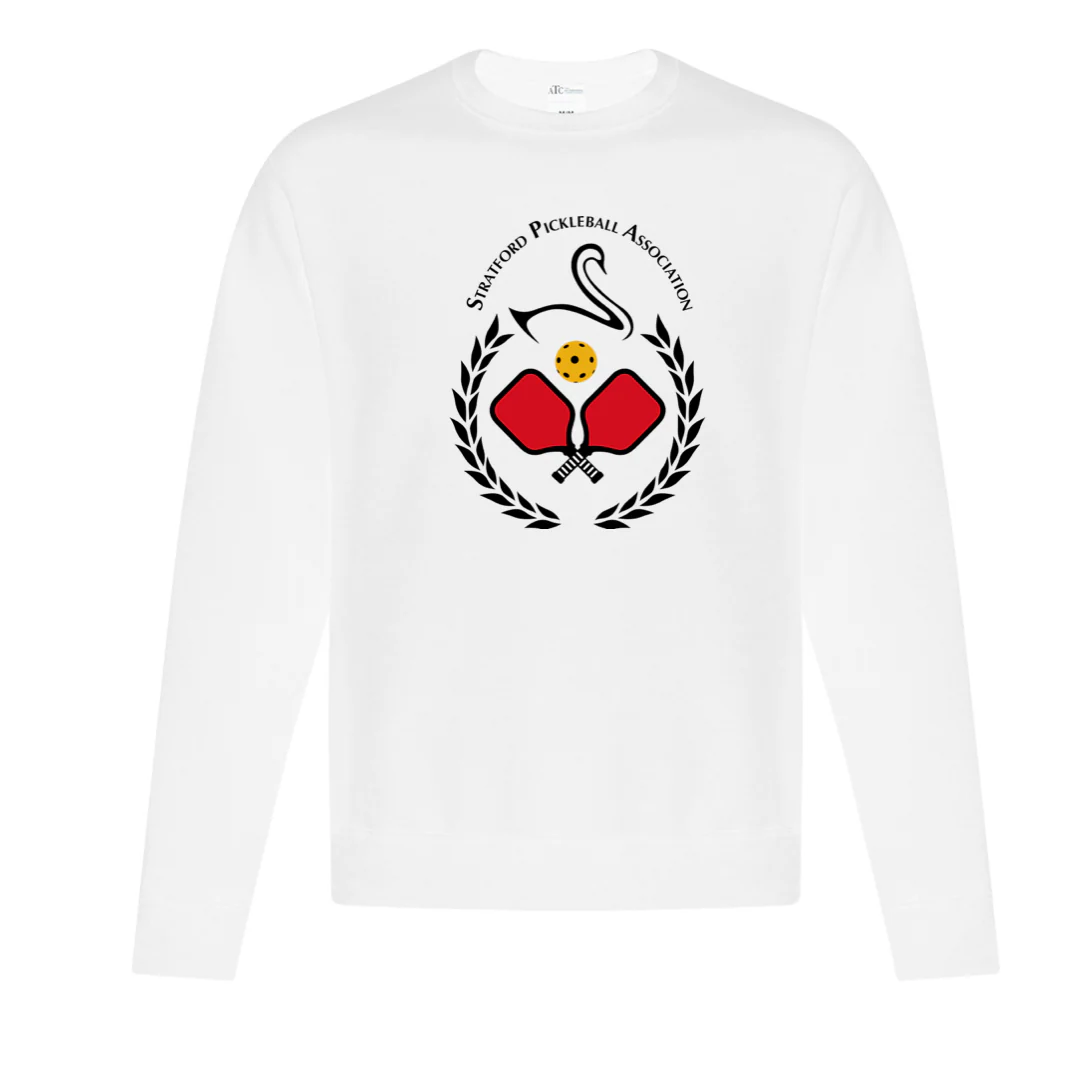 Stratford Pickleball Association - Crew Neck Sweater Full Chest Logo - 2400-Full Chest - Image 5