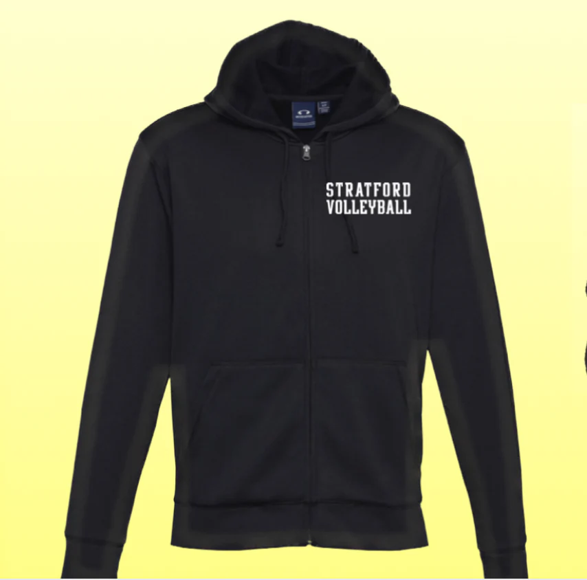 Stratford Volleyball Club Spirit Lightweight Full Zip Hoodie - SVC-Spirit-FULL-ZIP-BIZ-SW308