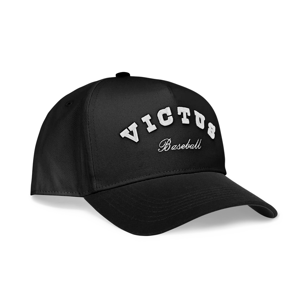 Victus Snapback Baseball Black Hat - VAHTVB-BK