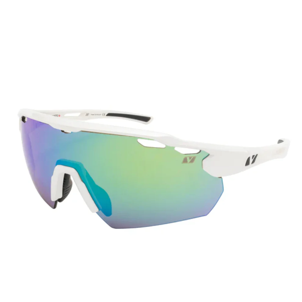 Vigor Rebel Creek Acid Green-Bronze Lumon+ White Frame Sunglasses - Image 2