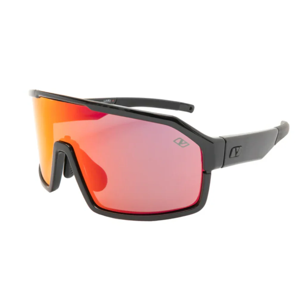 Vigor Sirroco Crimson Polarized Black Frame Sunglasses - Image 2