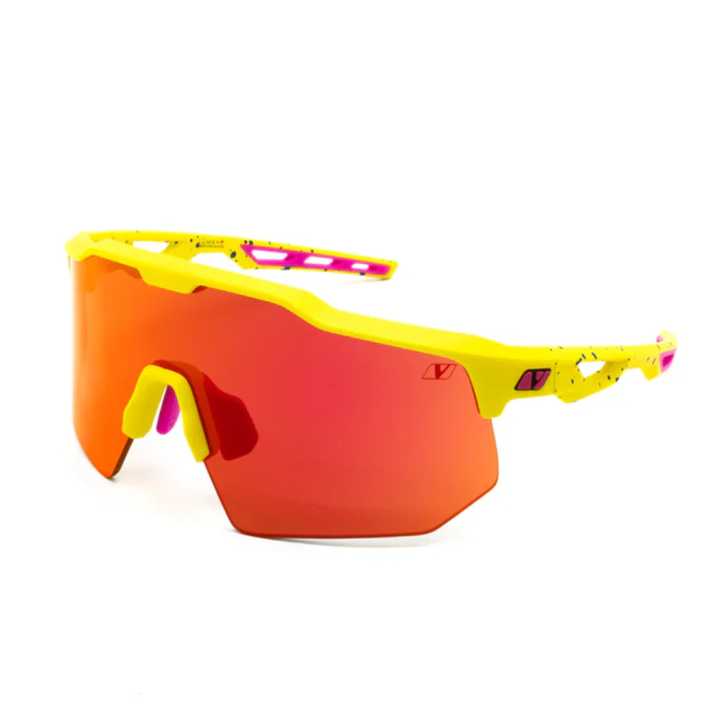 Vigor Tiburon Crimson Lumen+ Yellow Frame Sunglasses - Image 2