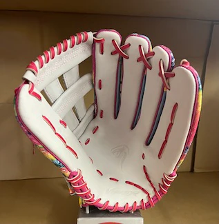 Viper Premium 14" Leather Slowpitch Softball Fielding Glove – VIPER14-BBLU-TIE-DYE - Image 3