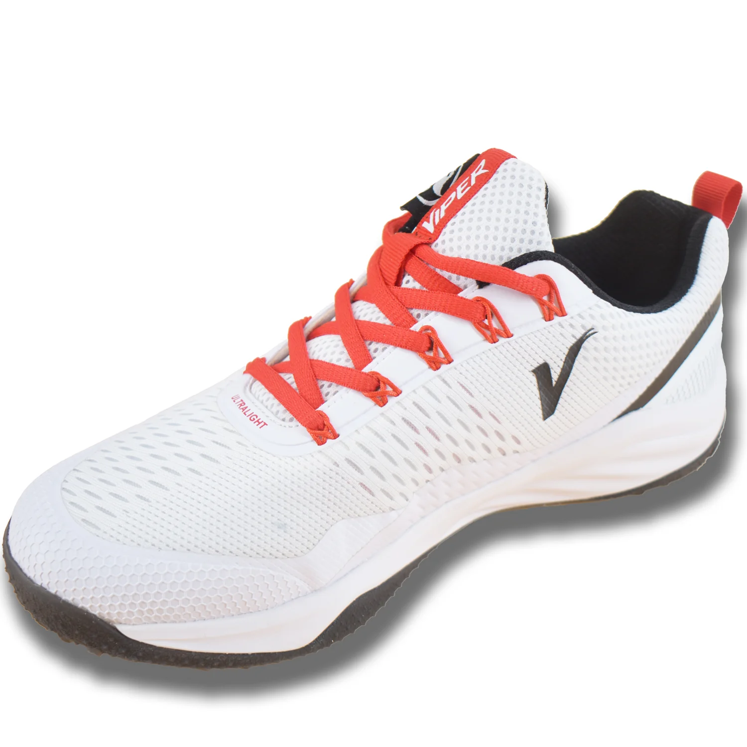 Viper Ultralight Turf Shoe (White/Red/Black) - Image 3