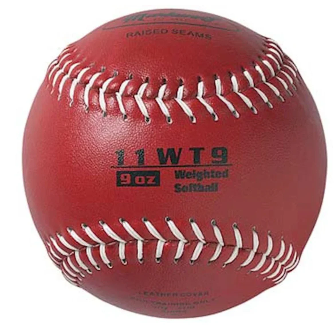 Weighted Leather Training Softball - WM-WT - Image 4