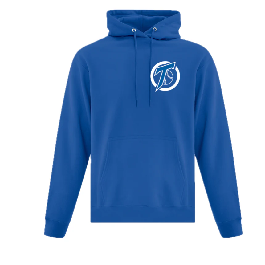 Wilmot Thunder Round Logo Fleece Hoodie - 2025-REP-ROUND LOGO-ATC2500 - Image 2
