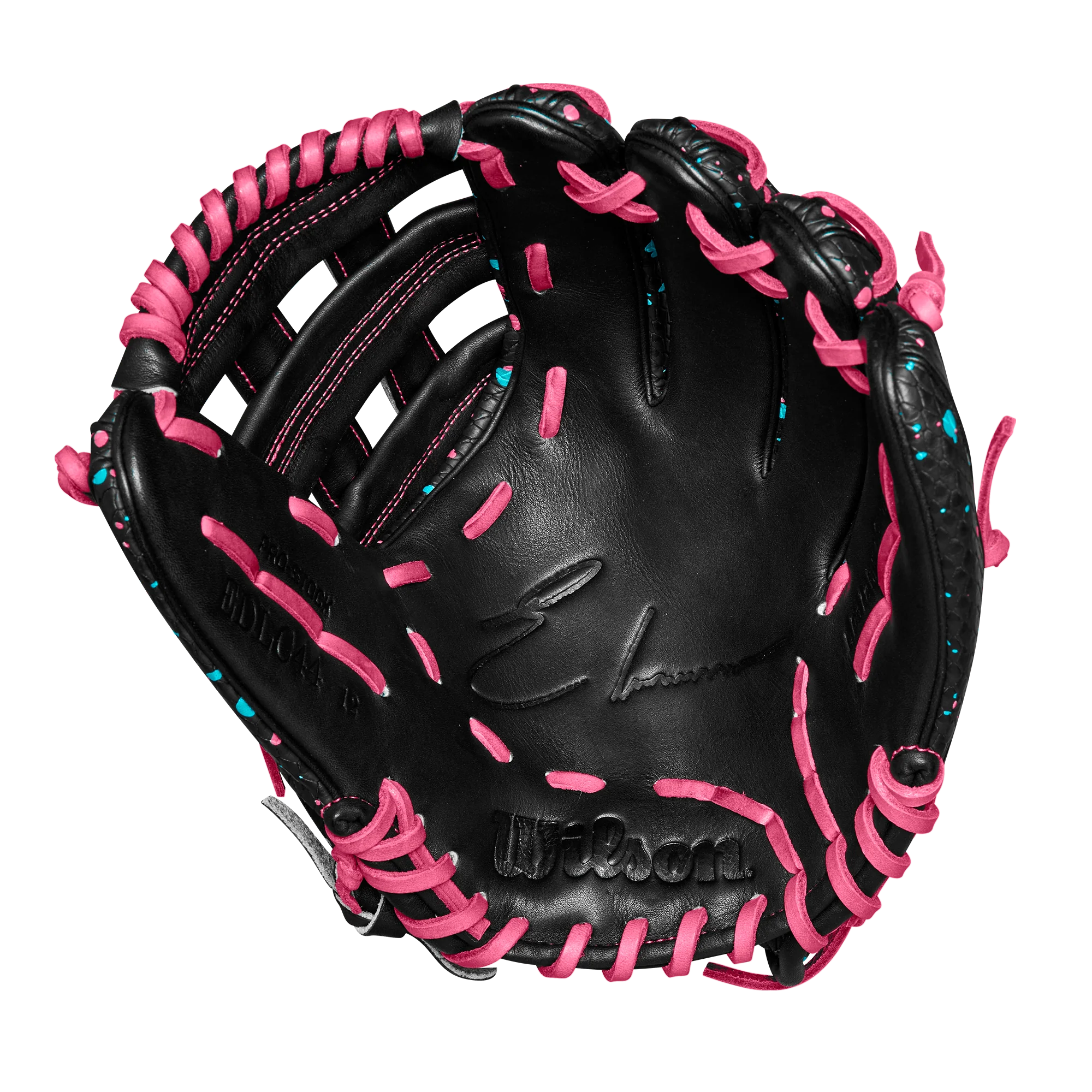 Wilson A2000 Super SnakeSkin EDC44 Elly De La Cruz 12" Fall Collection Baseball Glove - WBW10270512 - Image 2