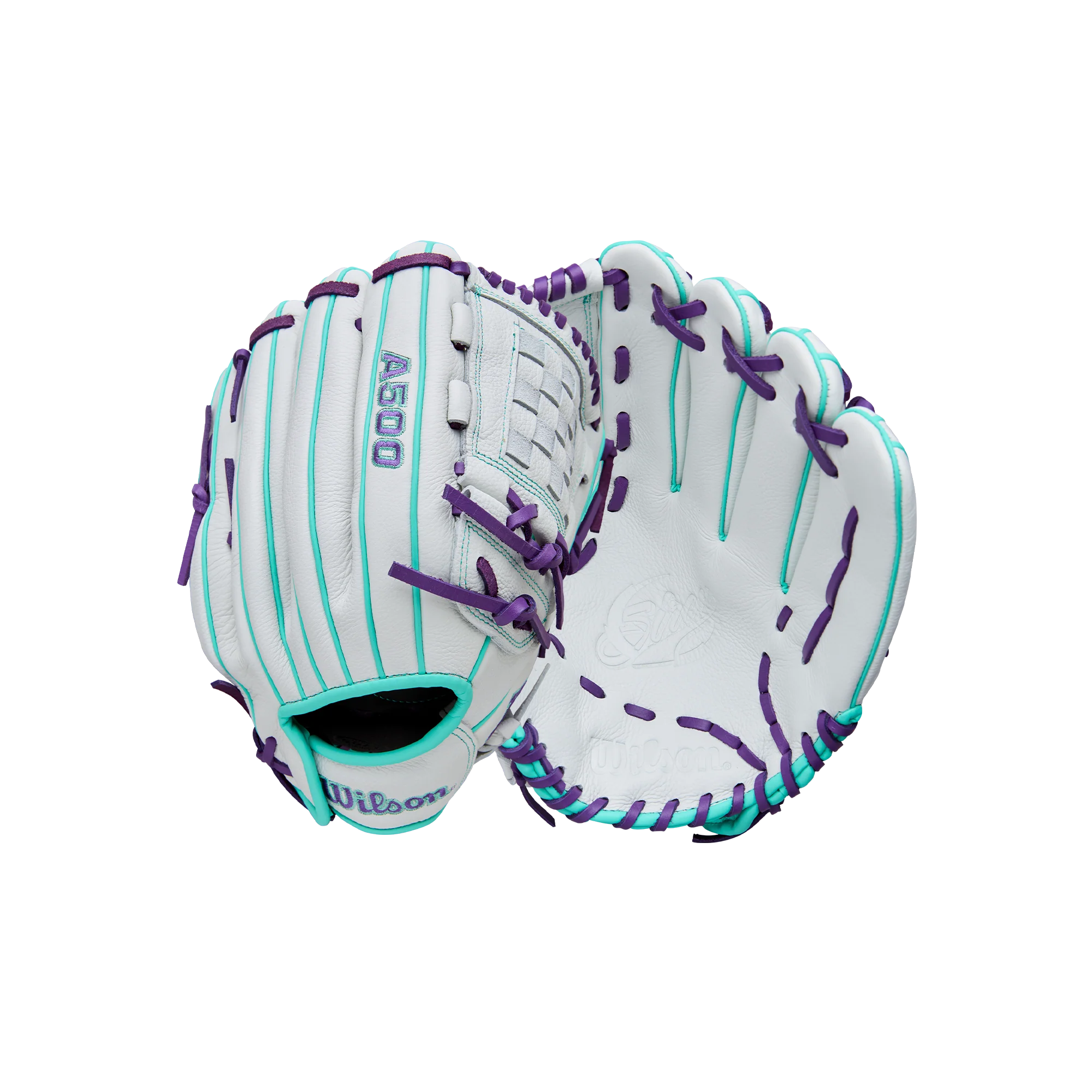 Wilson A500 12" Fastpitch Fielding Glove - WBW10355912 / WBW10356012 - Image 4