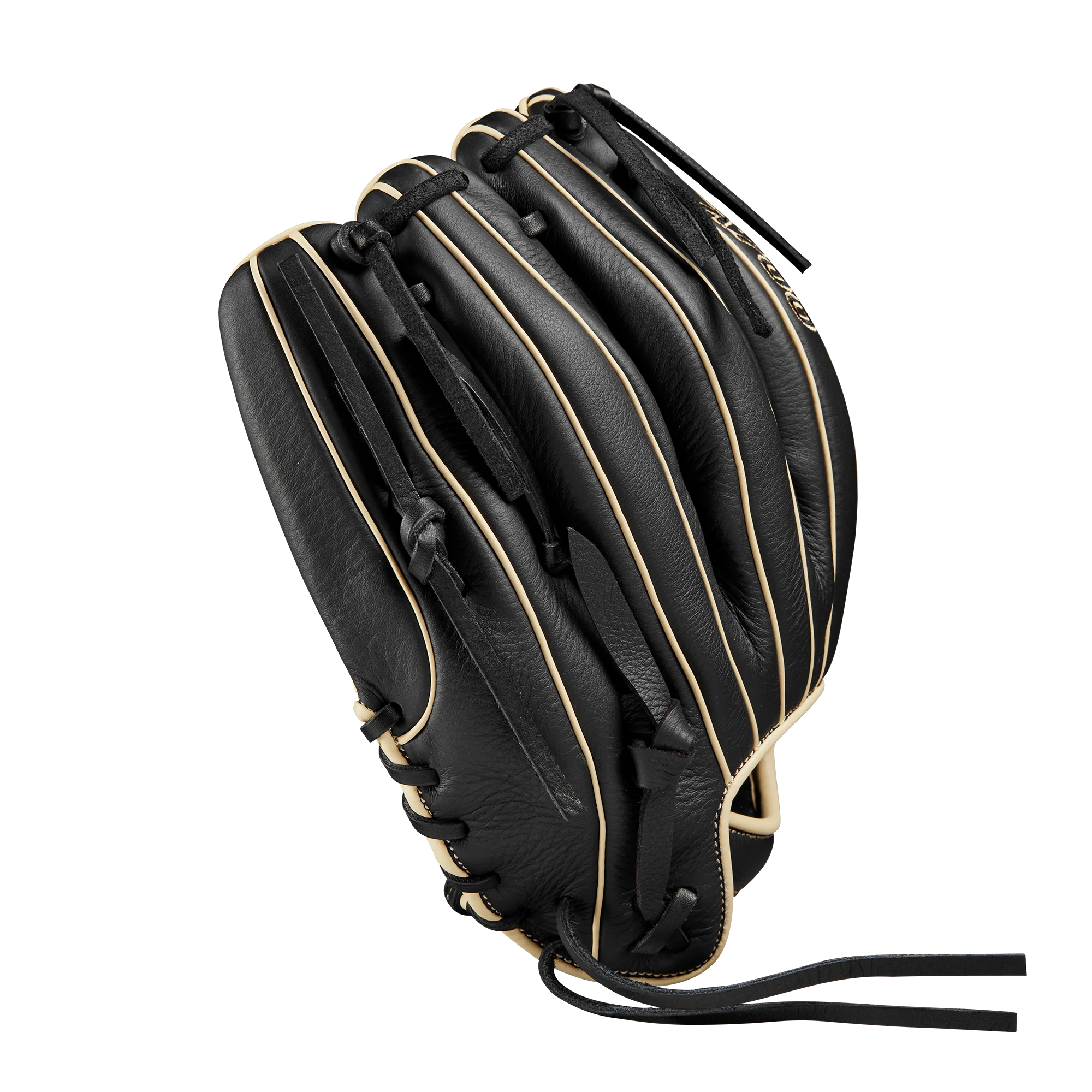 Wilson A700 12" Baseball Fielding Glove Black/Blonde - WBW10142812 / WBW10142912 - Image 4