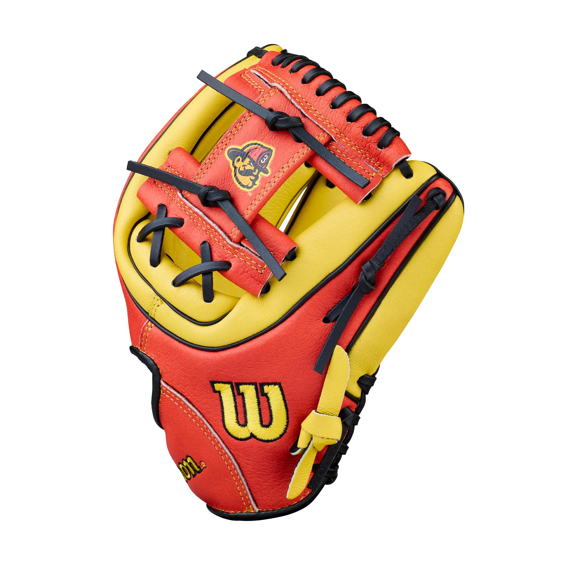 Wilson Fire Fighters 11" Youth Baseball Fielding Glove - WBW10419611 / WBW10419711 - Image 3