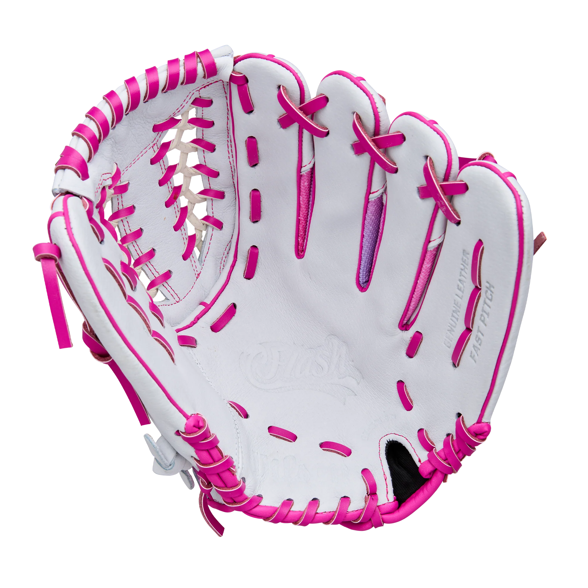 Wilson Flash 12" Youth Fastpitch Fielding Glove - WBW10398712 / WBW10398812 - Image 2