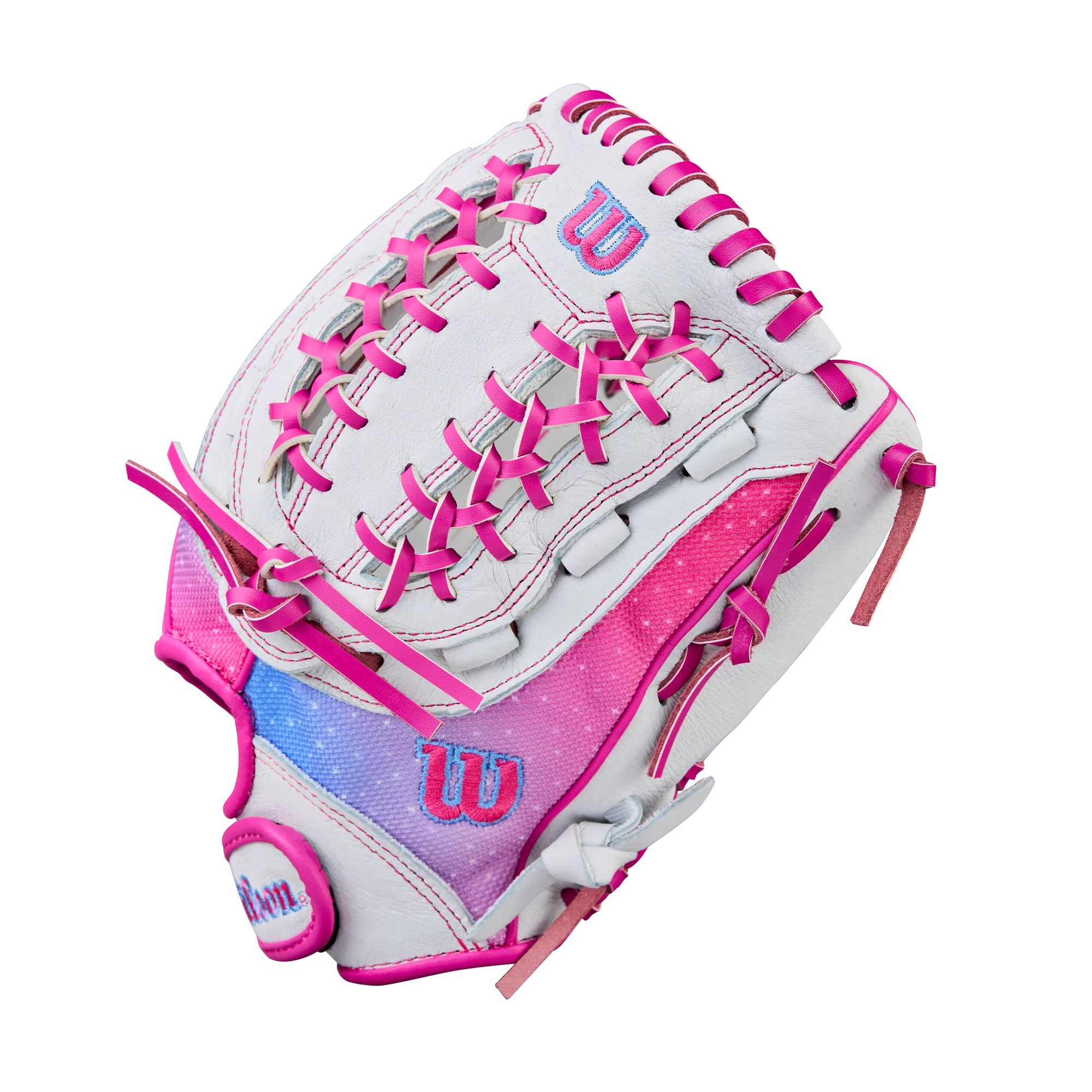 Wilson Flash 12" Youth Fastpitch Fielding Glove - WBW10398712 / WBW10398812 - Image 3