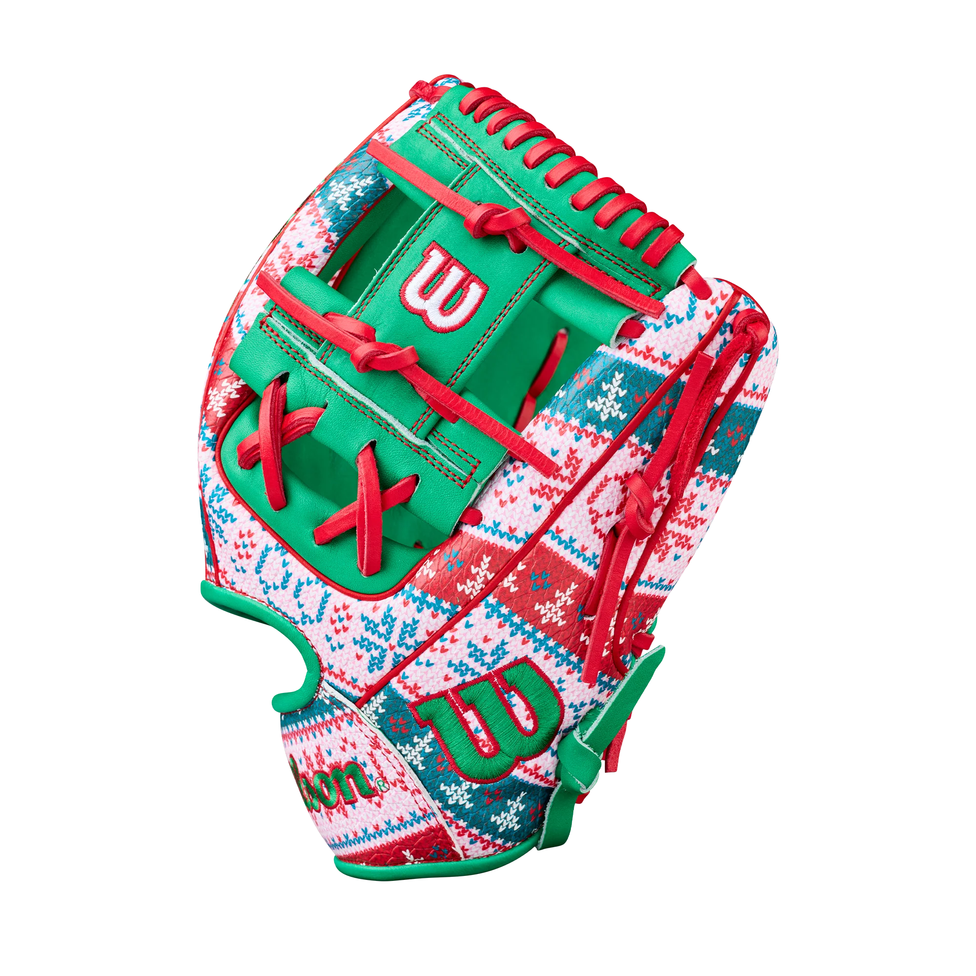 Wilson Glove of The Month (GOTM) December 2025 A2000 1975 "Christmas" 11.75" Baseball Glove - WBW1042211175 - Image 3