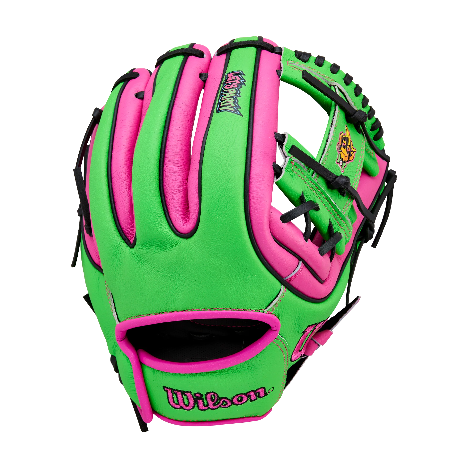 Wilson Party Animals 11" Youth Baseball Fielding Glove - WBW10419411 / WBW10419511