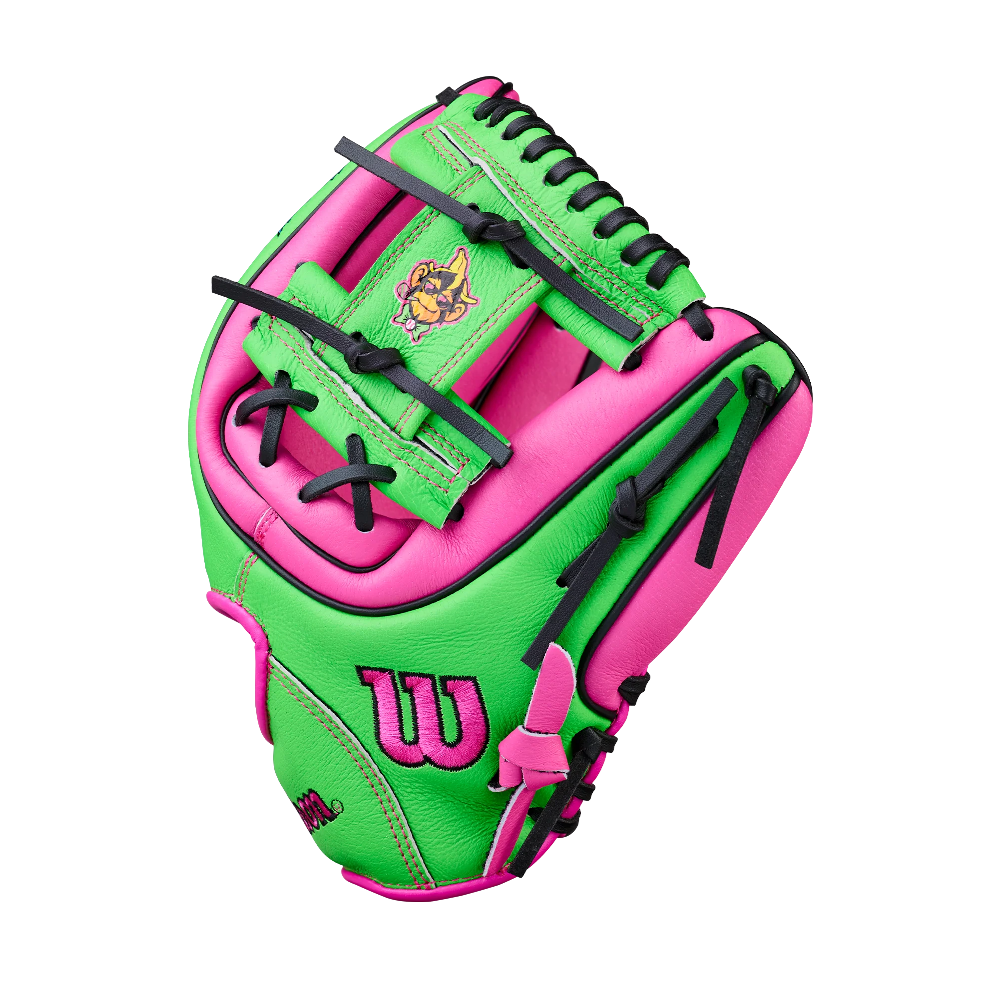 Wilson Party Animals 11" Youth Baseball Fielding Glove - WBW10419411 / WBW10419511 - Image 3